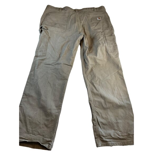 Carhartt Khaki Cargo Style Pants‎ Men's 40x30 - Picture 2 of 8